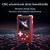 Anbernic RG Nano Retro Handheld Game Console, RG Nano Portable Game Mini Aluminum Alloy Red - comprar online