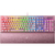 Teclado Mecânico Gamer Razer Blackwidow V3 Green Switch, Quartz Edition Rosa