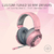 Fone de ouvido gamer Razer Kraken, estrutura de alumínio, conector de áudio de 3,5 mm, Quartz Pink - comprar online