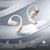 Imagem do SHOKZ OpenFit Beige - Fones de ouvido Bluetooth sem fio verdadeiros de ouvido aberto com microfone