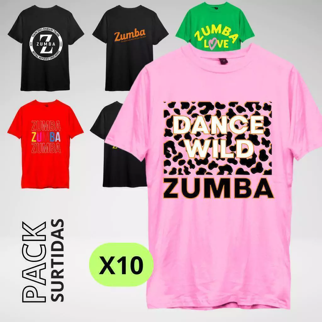 Pack x10 Remeras surtidas