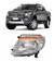 Farol Ford Ranger 2012 2013 2014 2015 Cromado Lado Esquerdo