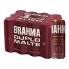 Cerveja Brahma duplo malte 350ml - 12 unidades