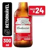 Cerveja Budweiser 300 retornavel - 24 unidades retornavel