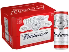 Cerveja Budweiser lata 350ml - 12 unidades - comprar online