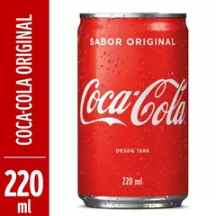 Coca cola lata 220ml - 12 unidades