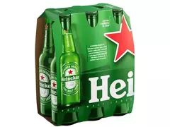 Cerveja Heineken Longneck 330ml - 24 unidades