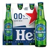 Heineken longneck 0.0 ZERO ALCOOL - 24 unidades