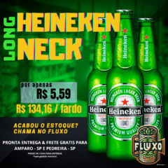 Cerveja Heineken Longneck 330ml - 24 unidades na internet