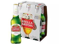 Cerveja Stella artois longneck 330ml - 24 unidades - comprar online