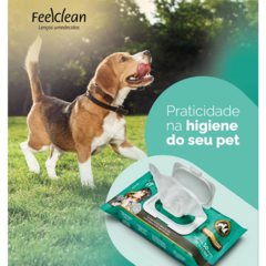 LENÇO UMEDECIDO PARA PET 50UN FEELCLEAN