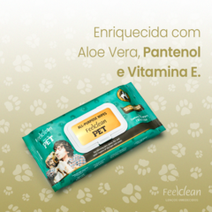 LENÇO UMEDECIDO PARA PET 50UN FEELCLEAN