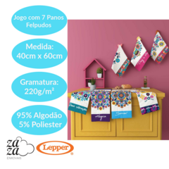 PANO DE COPA MENU 7PC 40x60cm- LEPPER