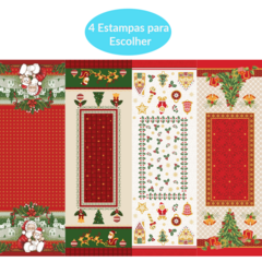 Trilho de Mesa Estampa Natal LEPPER