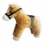 Peluche de caballo de 35 cm de largo - peluches oferty lady