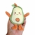 llavero de peluche aguacate de 12 cm de altura