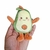 llavero de peluche aguacate de 12 cm de altura - peluches oferty lady