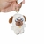 llavero de peluche de perro pug tierno 12 cm de altura - comprar en línea