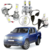 Kit lâmpadas Super Led C6 Farol Alto H7 Baixo H1 e Milha HB4 para Amarok a partir de 2011