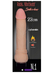 PROTESE EM CYBER SKIN COM VIBRO 22cm - comprar online