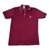 CAMISA POLO INFANTIL 2K BORDO MANGA CURTA