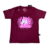 CAMISETA INFANTIL TEXANOS BORDO CAVALO ROSA