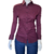 CAMISA FEMININA XADREZ SMITH - VINHO