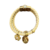 PULSEIRA 3 CORDAS NUDE COM BERLOQUES - comprar online