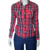 CAMISA FEMININA XADREZ MINUTY - VERMELHA