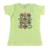 CAMISETA INFANTIL COM STRASS OX HORNS AMARELA