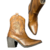 BOTA COUNTRY FEMININA BICO FINO CANO CURTO MARROM BORDADA - PASSO LIVRE - comprar online