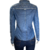 CAMISA FEMININA JEANS PEDRARIA MINUTY - comprar online