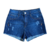 SHORTS JEANS FEMININO MINUTY