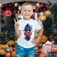 Polera Halloween Héroes Favoritos Niño en internet