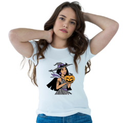 Polera Halloween Princesas v2