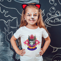 Polera Halloween Princesas Niña - comprar online