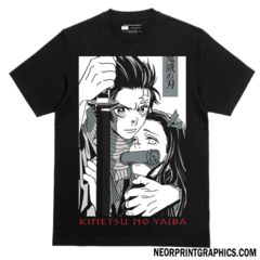 Polera Tanjiro & Nezuko Kamado Demon Slayer - comprar online