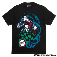 Polera Tanjiro Kamado Demon Slayer - tienda online