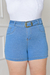 Shorts Jeans Feminino Plus Size com Lycra e cinto - comprar online