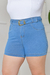 Imagem do Shorts Jeans Feminino Plus Size com Lycra e cinto