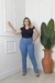 Imagem do Calça Jeans Feminina Bellamari Flare Plus Size com Lycra