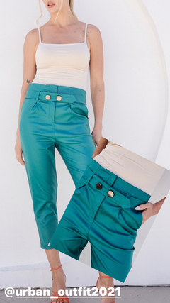 Imagen de PANTALON ECOCUERON BOTONES