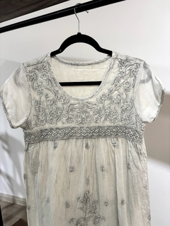 Vestido bohemia bordado - comprar online