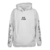 Hoodie canguro oversize - blanco