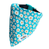 Coleira Bandana - Blue Daisy