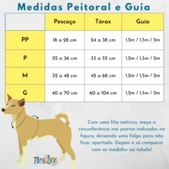 Peitoral H e Guia Tombalatas - Gaduh - Lojista Tombalatas