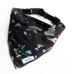 Coleira Bandana - Camuflado