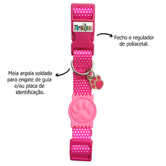 Coleira Tombalatas - Deep Pink - comprar online