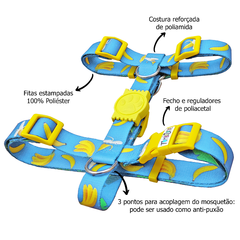 Peitoral H e Guia Tombalatas - Bananinha 2.0 - comprar online