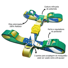 Peitoral H e Guia Tombalatas - Brasil - comprar online